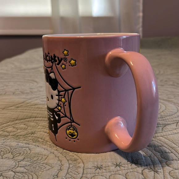 Halloween Hello Kitty Skeleton Mug by Samri Skeleton Hello Kitty Pumpkin Spider - Picture 3 of 9